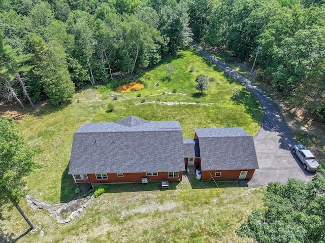 172 Hoxie Hill Rd, Orrington, ME 04474 - view from above of property