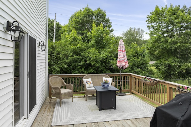 140 New Meadows Rd, West Bath, ME 04530 - view of deck
