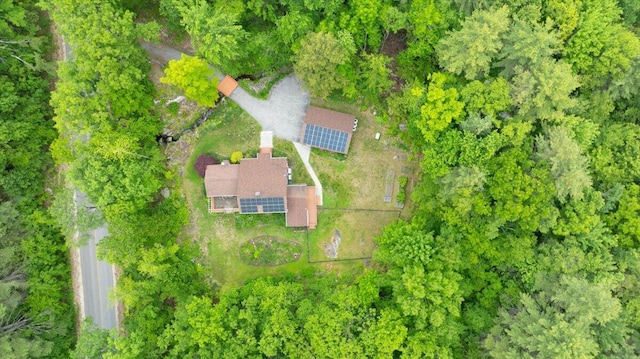 463 Cobbs Bridge Rd, New Gloucester, ME 04260 - view from above of property