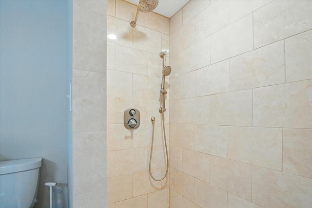 463 Cobbs Bridge Rd, New Gloucester, ME 04260 - full bath with a tile shower and toilet