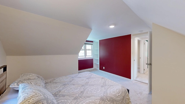 31 Vivian St, Auburn, ME 04210 - carpeted bedroom with lofted ceiling