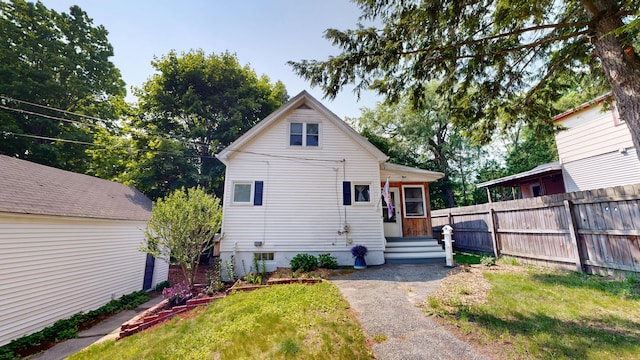 31 Vivian St, Auburn, ME 04210 - back of property