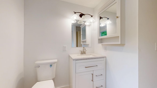 1 Barker St, Jay, ME 04239 - half bathroom with toilet and vanity