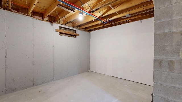 1 Barker St, Jay, ME 04239 - view of unfinished below grade area