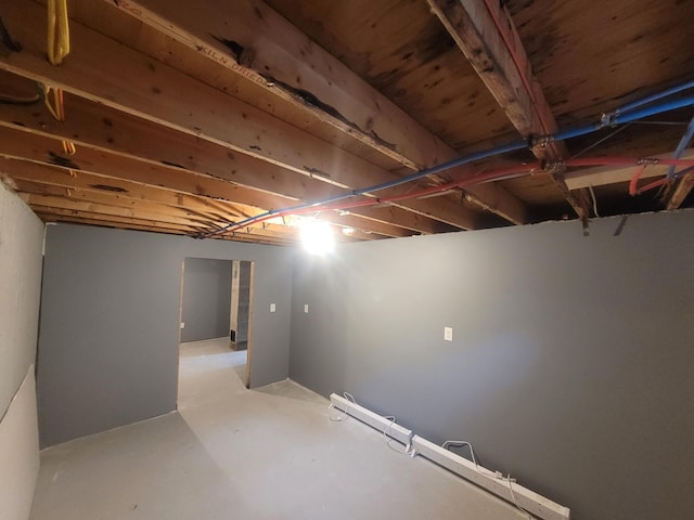 1 Barker St, Jay, ME 04239 - view of unfinished basement