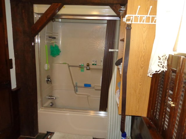 27 Grove St, Sanford, ME 04083 - full bath featuring combined bath / shower with glass door