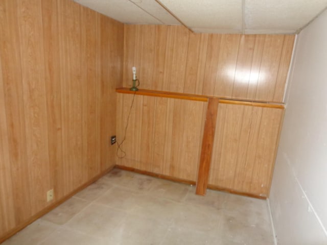 27 Grove St, Sanford, ME 04083 - spare room with wood walls