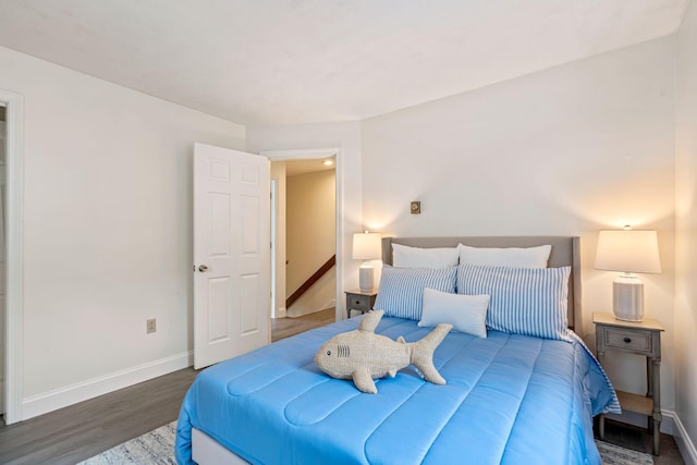 3 Ocean Breeze Unit 2, York, ME 03909 - bedroom featuring baseboards and wood finished floors