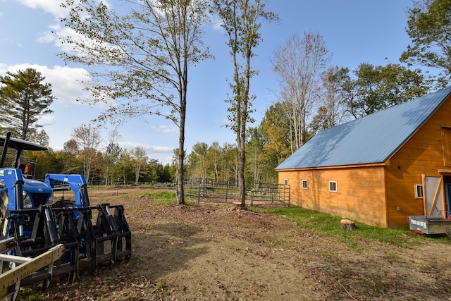 54 Carver Rd, Milo, ME 04463 - view of yard