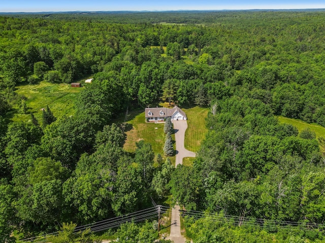 426 Fuller Rd, Carmel, ME 04419 - bird's eye view of a heavily wooded area