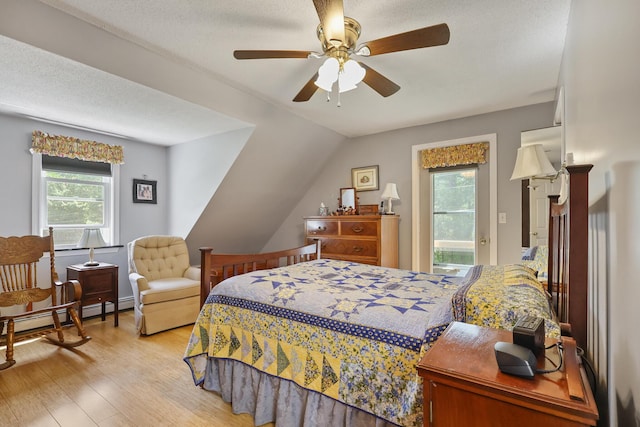 426 Fuller Rd, Carmel, ME 04419 - bedroom featuring light wood-style flooring and ceiling fan