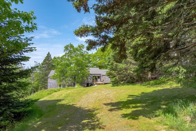47 Eaton Point Rd, Deer Isle, ME 04627 - view of green lawn