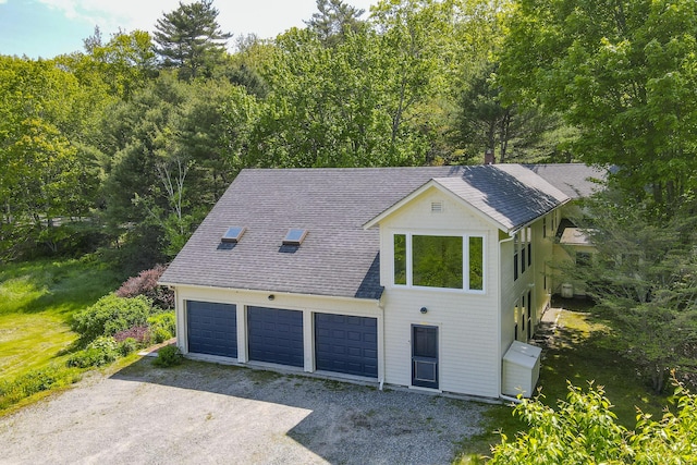 565 Bagaduce Rd, Brooksville, ME 04617 - garage with driveway