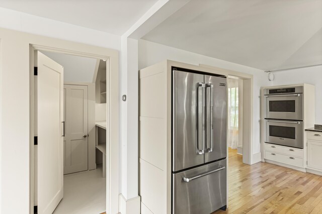 565 Bagaduce Rd, Brooksville, ME 04617 - kitchen featuring stainless steel appliances and light wood finished floors