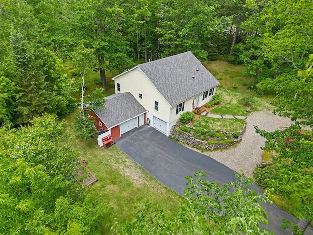 489 Shady Nook Rd, Newfield, ME 04095 - aerial view of property and surrounding area