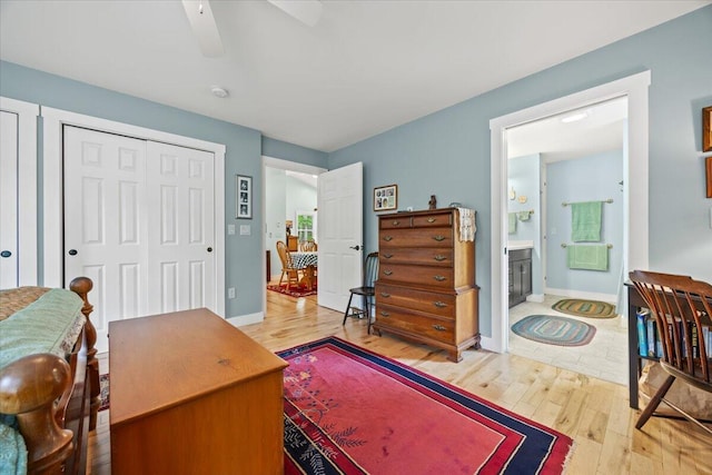 489 Shady Nook Rd, Newfield, ME 04095 - office space featuring hardwood / wood-style floors and a ceiling fan