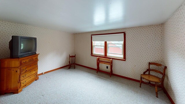 180 Bowdoin St, Millinocket, ME 04462 - living area featuring light colored carpet