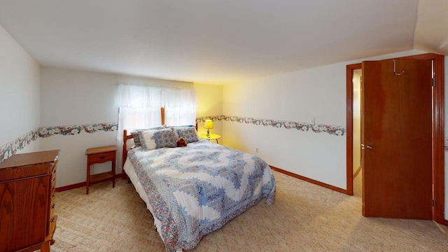 180 Bowdoin St, Millinocket, ME 04462 - carpeted bedroom featuring baseboards