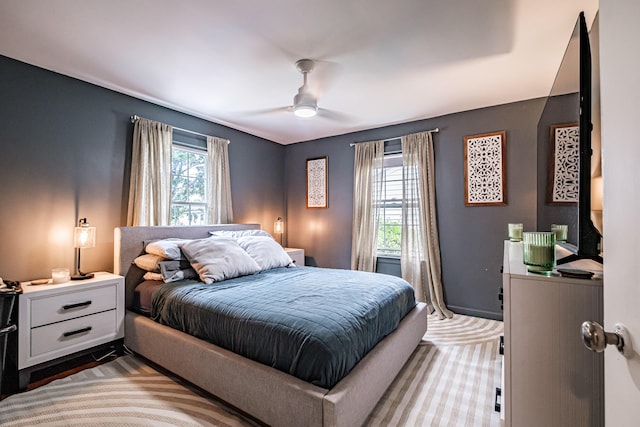 29 Harding St, Biddeford, ME 04005 - carpeted bedroom with a ceiling fan