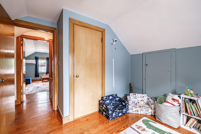 29 Harding St, Biddeford, ME 04005 - bonus room featuring vaulted ceiling and wood finished floors