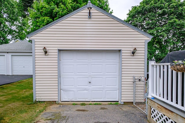 29 Harding St, Biddeford, ME 04005 - view of garage