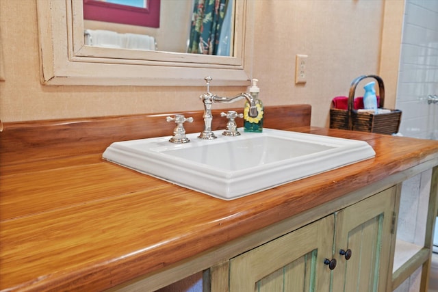41 Canal St, Grand Lake Stream Plt, ME 04668 - bathroom with vanity