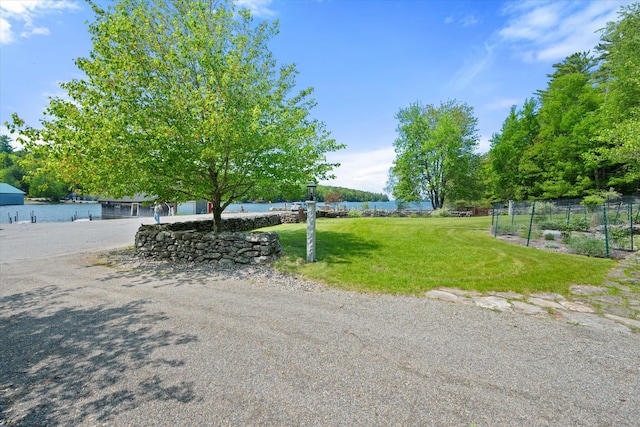 41 Canal St, Grand Lake Stream Plt, ME 04668 - view of yard with a water view