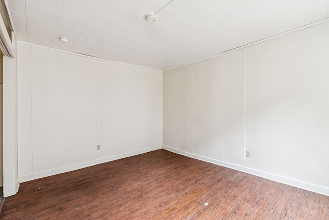 13-15 James St, Auburn, ME 04210 - unfurnished room featuring wood finished floors and a smoke detector