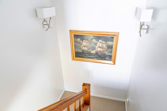 43 Eastward Unit 43, Rockport, ME 04856 - corridor featuring carpet and baseboards