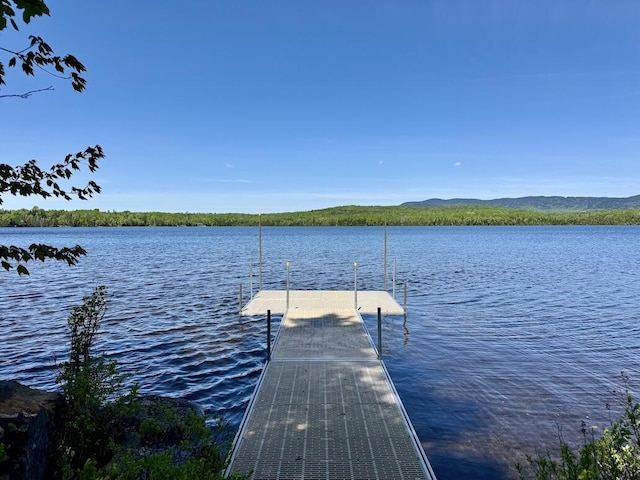 133 Camp Waya-Awi Rd, Rangeley, ME 04970 - dock featuring a water view