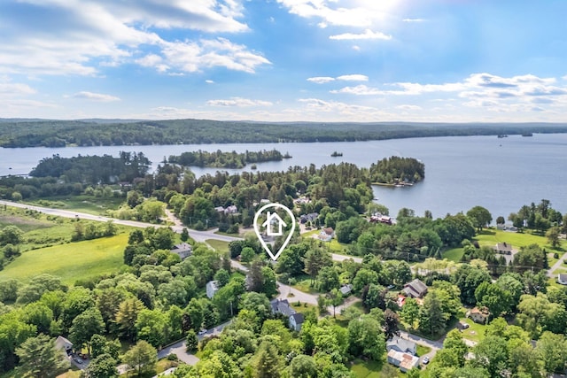 16 Old Village Rd, Winthrop, ME 04364 - bird's eye view of a nearby body of water