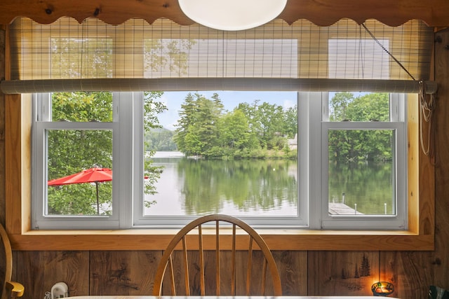 7 Kincaid Ln, Newfield, ME 04095 - sunroom / solarium featuring a water view and plenty of natural light