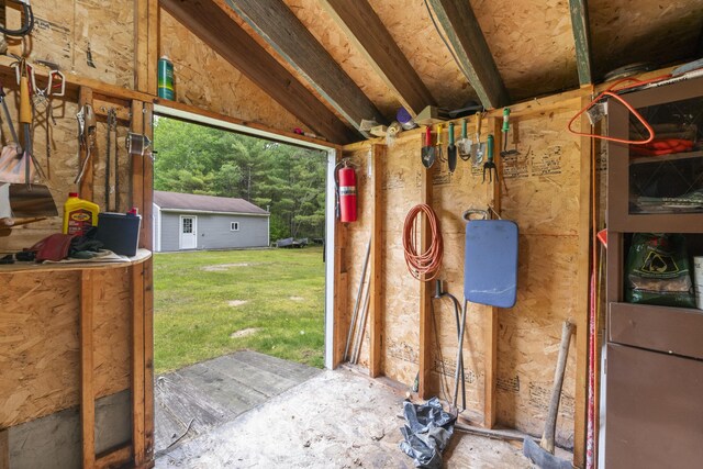 7 Kincaid Ln, Newfield, ME 04095 - view of storage area