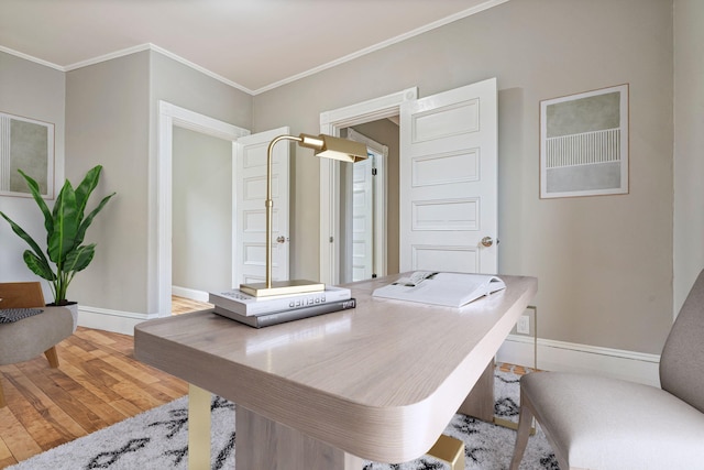 2 Stobie St, Winslow, ME 04901 - home office with wood finished floors and ornamental molding
