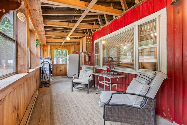 60 Watson Hill Rd, Limerick, ME 04048 - sunroom with baseboard heating
