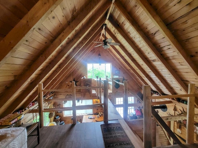 40 Griffin Mountain Rd, New Vineyard, ME 04956 - view of unfinished attic