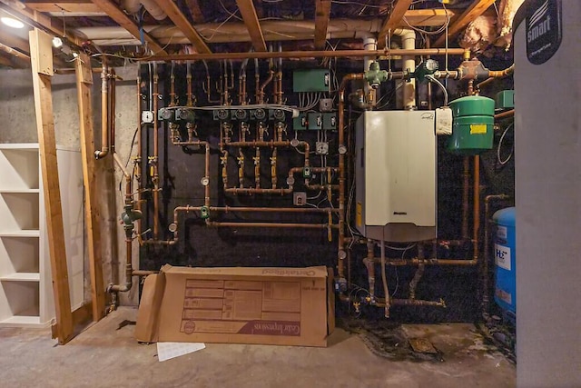 43 Brookside Ln, Freeman Twp, ME 04983 - utilities featuring tankless water heater