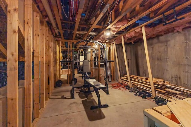 43 Brookside Ln, Freeman Twp, ME 04983 - view of unfinished basement