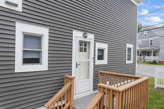 223 Centre St, Bath, ME 04530 - entrance to property