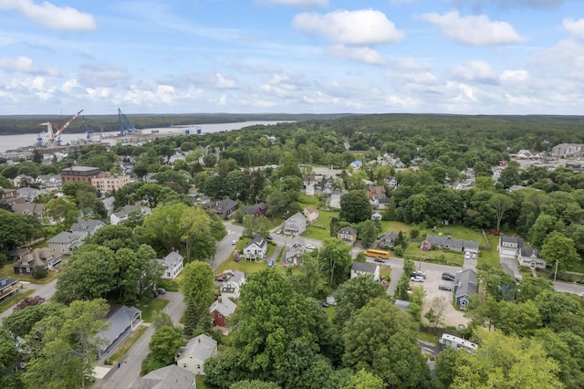 223 Centre St, Bath, ME 04530 - bird's eye view of a nearby body of water
