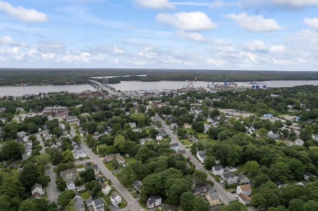 223 Centre St, Bath, ME 04530 - drone / aerial view of a nearby body of water and a notable bridge