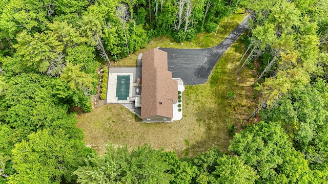 5 Willard Way, Raymond, ME 04071 - aerial view of property and surrounding area