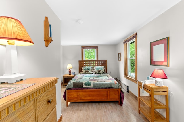 302 Spring St, Brownfield, ME 04010 - bedroom featuring light wood finished floors