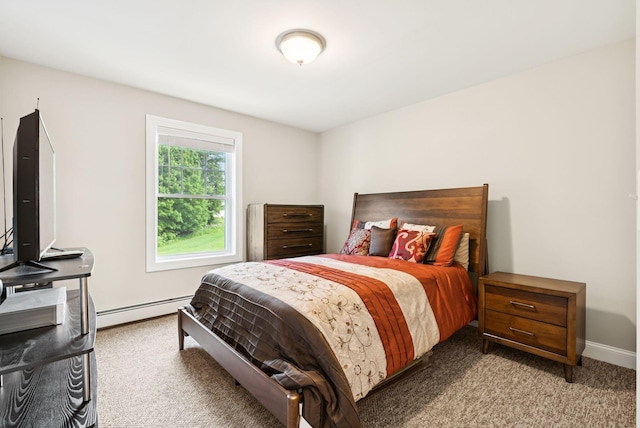 13 Junco Dr Unit 6, Windham, ME 04062 - carpeted bedroom featuring baseboard heating and baseboards