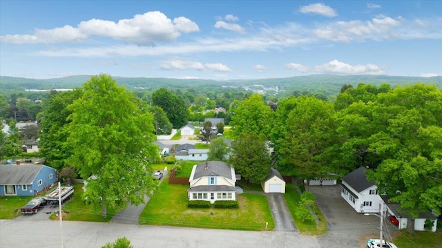 5 Jeffrey St, Lewiston, ME 04240 - aerial perspective of suburban area