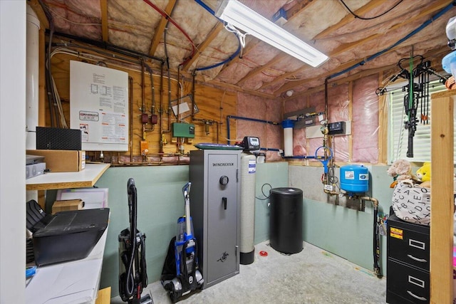 22 Fox Run Rd, Gray, ME 04039 - utility room featuring water heater