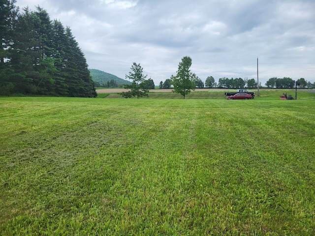 396 E Ridge Rd, Mars Hill, ME 04758 - view of grassy yard with a rural view