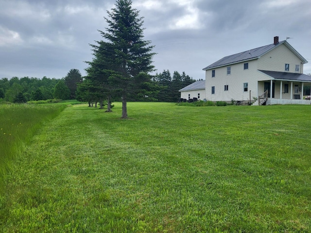 396 E Ridge Rd, Mars Hill, ME 04758 - view of grassy yard