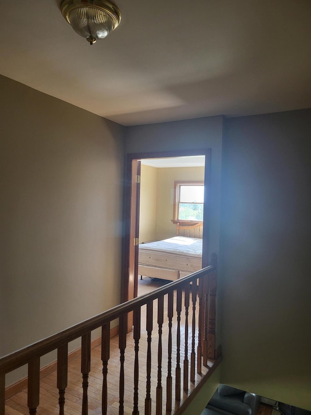 396 E Ridge Rd, Mars Hill, ME 04758 - corridor with wood finished floors