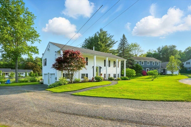 4 Hawthorne Pl, Lewiston, ME 04240 - raised ranch featuring a garage, driveway, and a front yard